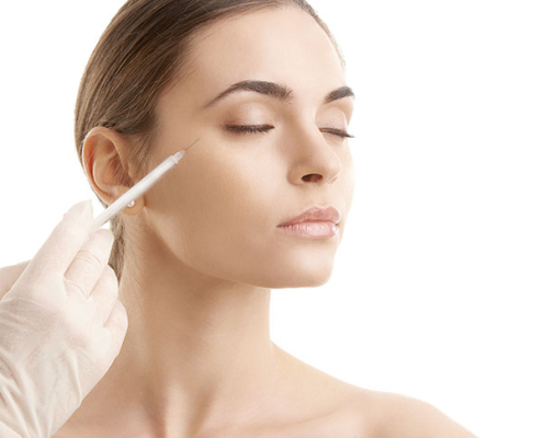 Behandlung mit Botox